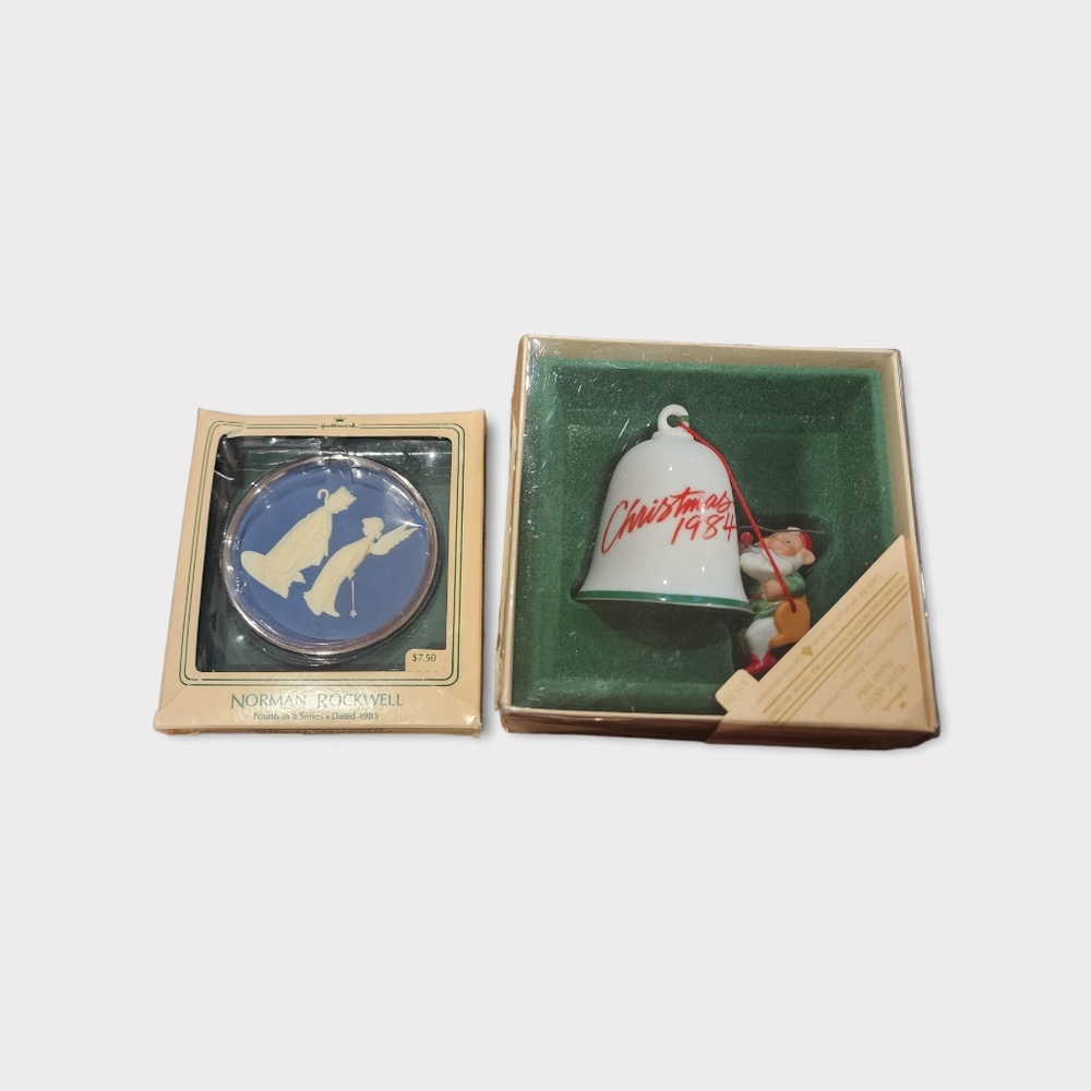 Vintage 80s ornament lot from‎ hallmark